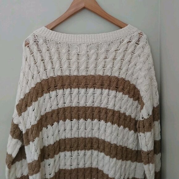 Pilcro Anthro Longline Stitch Sweater - Picture 8 of 11